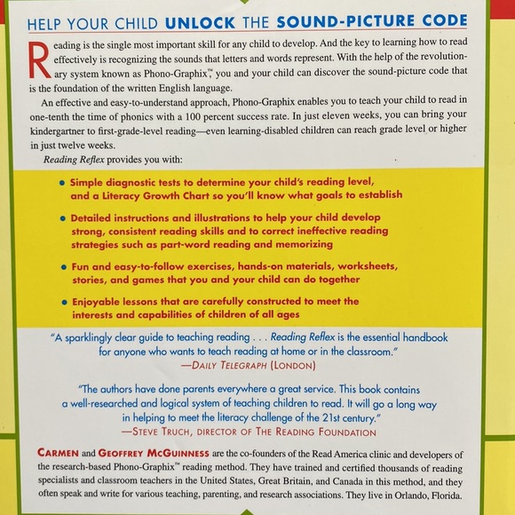 Reading Reflex Foolproof Phono-Graphix Method for Teaching Child to Read - Picture 3 of 5